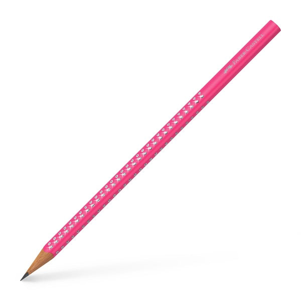 Faber-Castell Design Sparkle Pencil - Neon Pink