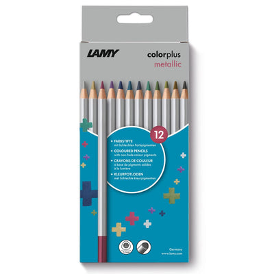 Lamy Colorplus Metallic Colouring Pencils - Pack of 12