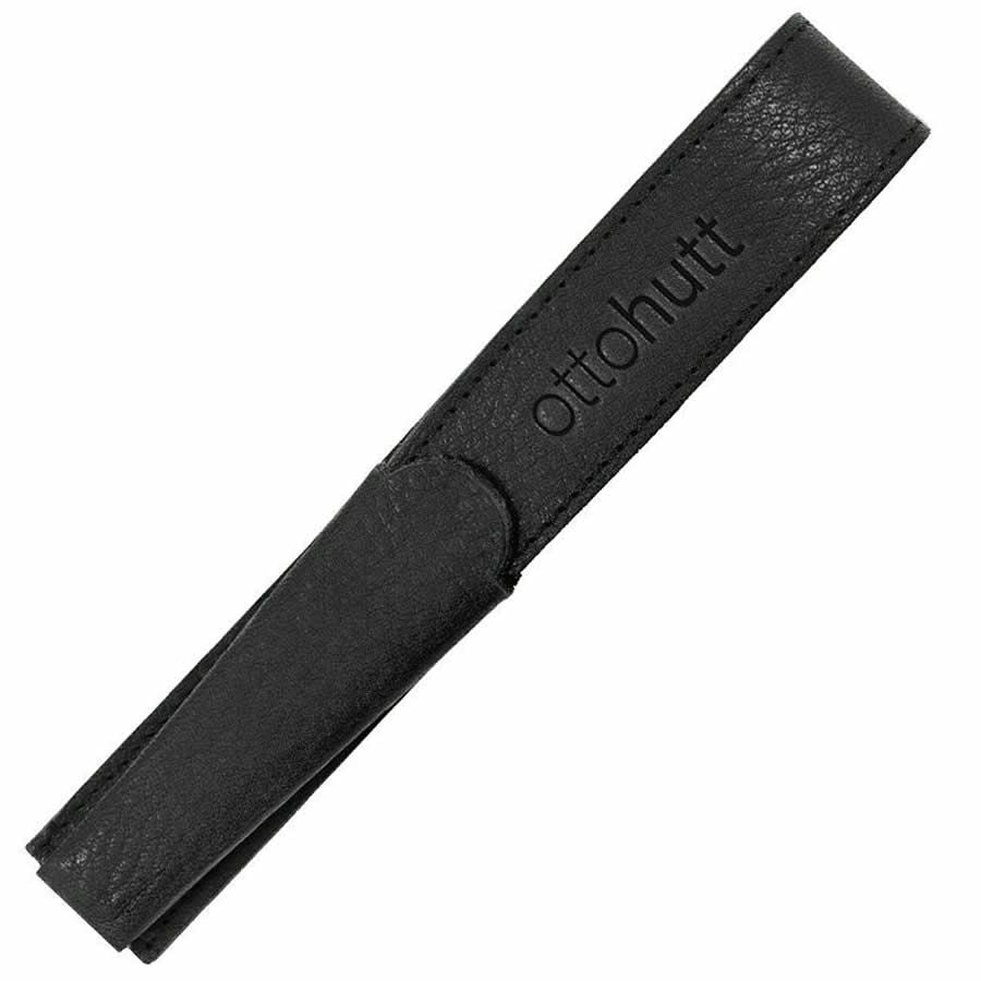 Otto Hutt Leather 1 Pen Case - Black