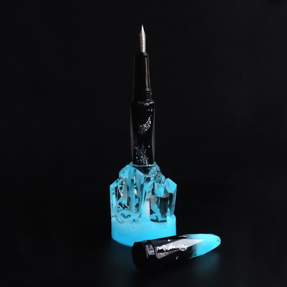 BENU Briolette Luminous Blue Fountain Pen