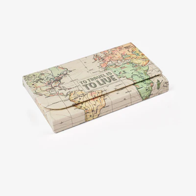 Map Legami Card Holder - Nice To Meet You