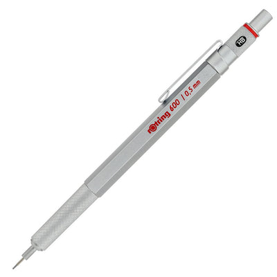 Rotring 600 Mechanical Pencil 0.5mm - Silver