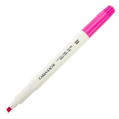 Caran D'Ache Fluo Line Highlighter Pen - Rose Pink