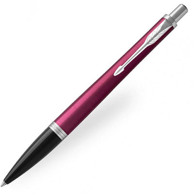 Parker Urban Vibrant Magenta Chrome Trim Ballpoint Pen