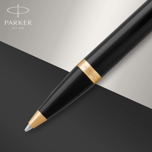 Parker IM Black Gold Finish Trim Ballpoint Executive Pens Direct