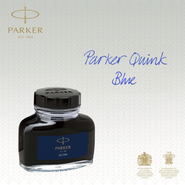 Parker Bottled Quink Ink Permanent - Blue