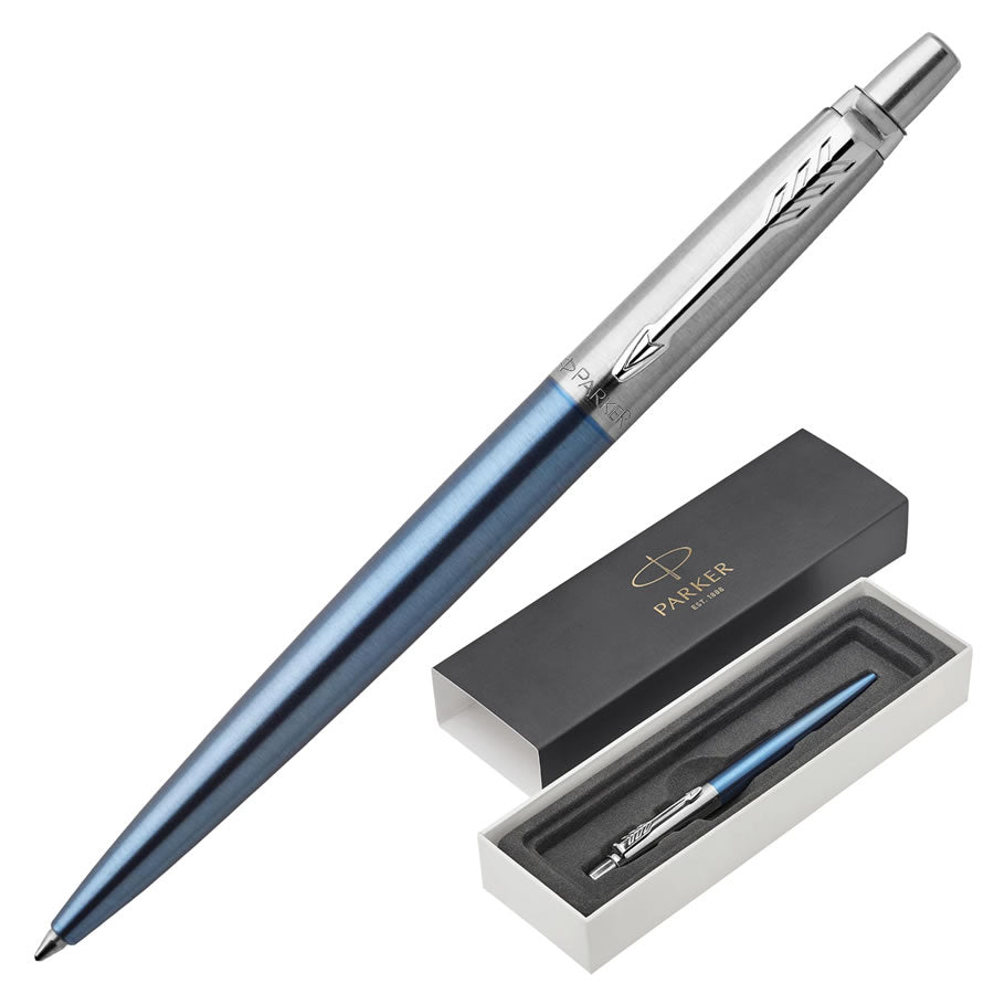 Parker Jotter Waterloo Blue Ballpoint Pen New for 2016