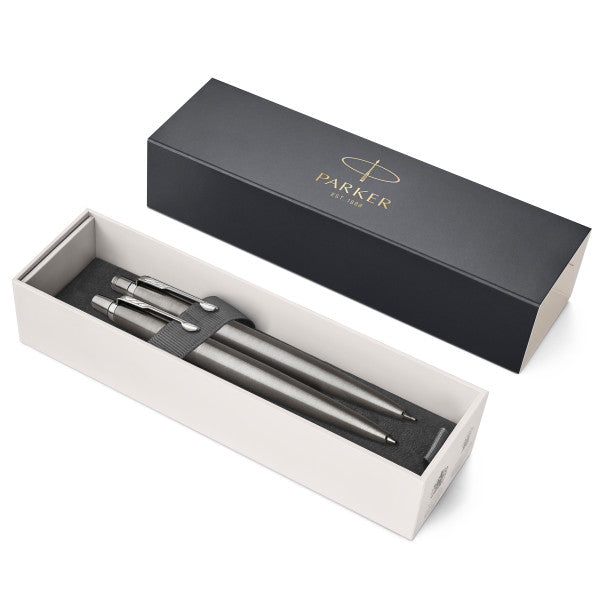 Parker Jotter Ballpoint & Fountain Pen Gift Set - Personalised With Name Ballpoint Rollerball Gloss Black - Gift For CEO, Managers, Executives - View #8