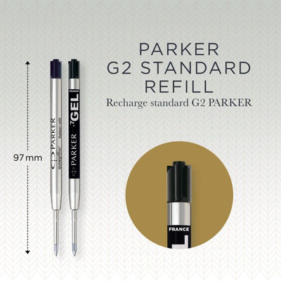 Parker Quink Ink Ballpoint & Gel Pen Refills - Pack of 6