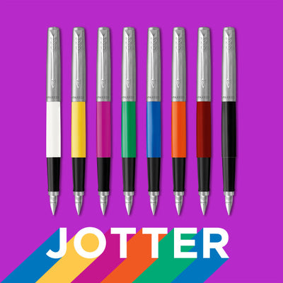 Parker Jotter Originals White Fountain Pen