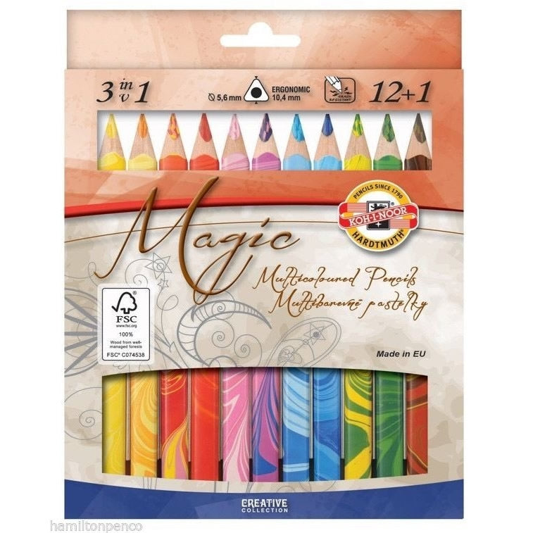 Koh-I-Noor Magic Pencils - Pack of 13 3408