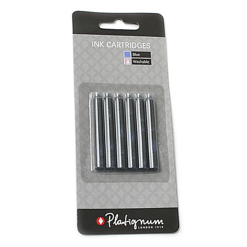 Platignum Ink Cartridges - Blue Ink 6 Pack