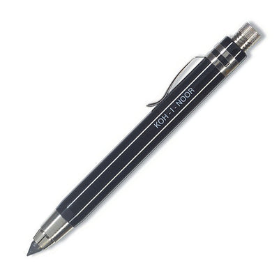 Koh-I-Noor Black Mechanical Clutch Leadholder Pencil 5359 - Black or Silver
