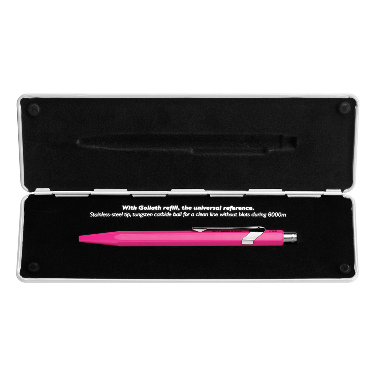Caran D'Ache 849 Pop Line Fluo Pink Ballpoint Pen