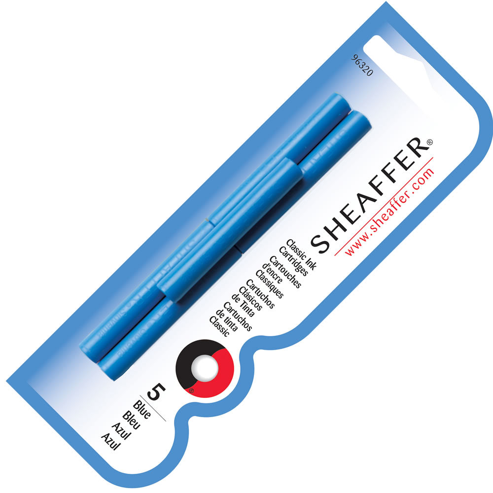 Sheaffer Fountain Pen Ink Cartridges Assorted Colours - Main Image