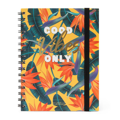 Legami Tropical Vibes Large Spiral Notebook - Lined
