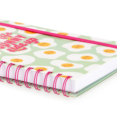 Legami Egg Large Spiral Notebook - Lined