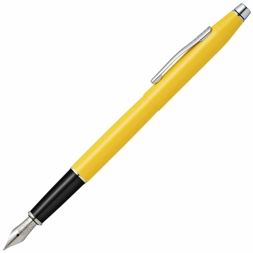 Cross Classic Century Aquatic Sunrise Yellow Fountain Pen