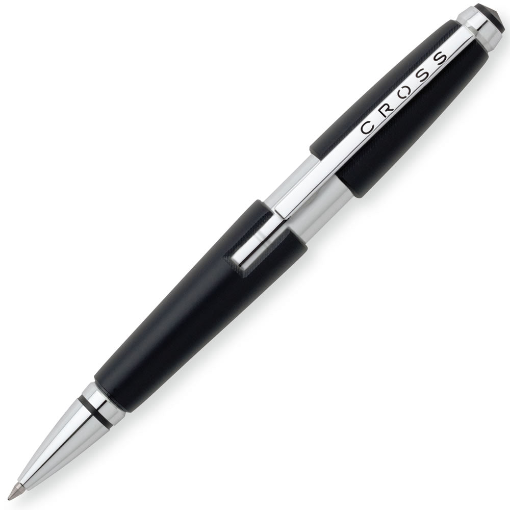 Cross Edge Jet Black Capless Rollerball Pen