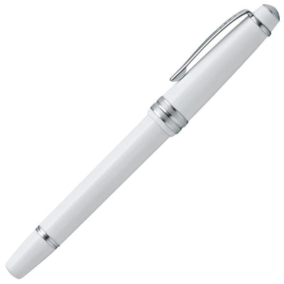 Cross Bailey Light Polished White Resin Fountain Pen - Medium