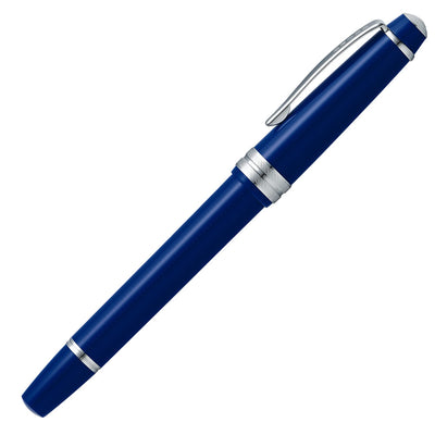 Cross Bailey Light Polished Blue Resin Fountain Pen - Medium