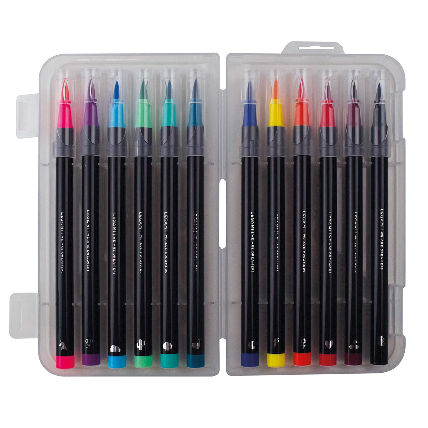 Legami Brush Markers - Set of 12