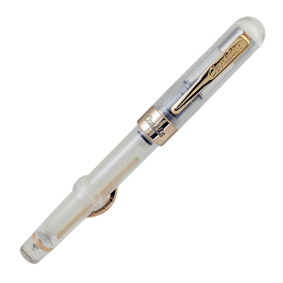 Conklin Mark Twain Limited Edition Clear Demonstrator Crescent Fountain Pen