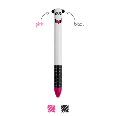 Two Colour Ballpoint Legami Pen - Panda