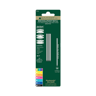 Monteverde Soft Roll Mini D1 Ballpoint Pen Refill