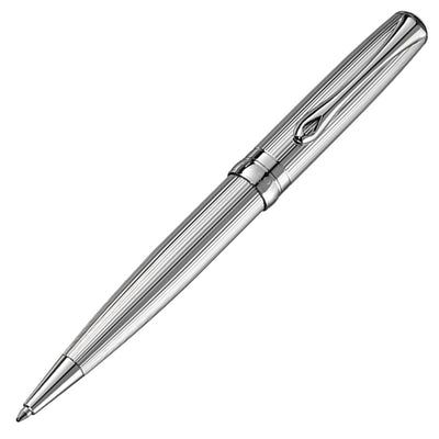 Diplomat Excellence A2 Guilloche Chrome Ballpoint Pen