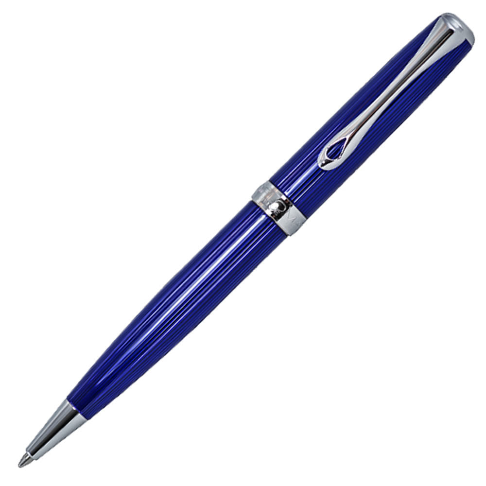 Diplomat Excellence A2 Skyline Blue & Chrome Ballpoint Pen