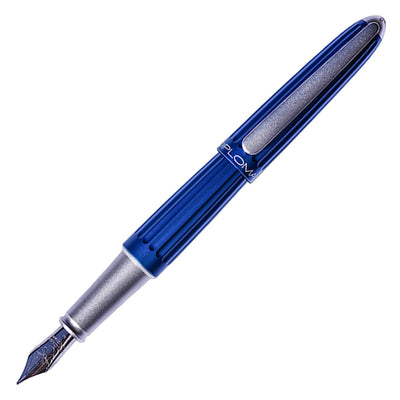Diplomat Aero Blue Fountain Pen - Medium Nib