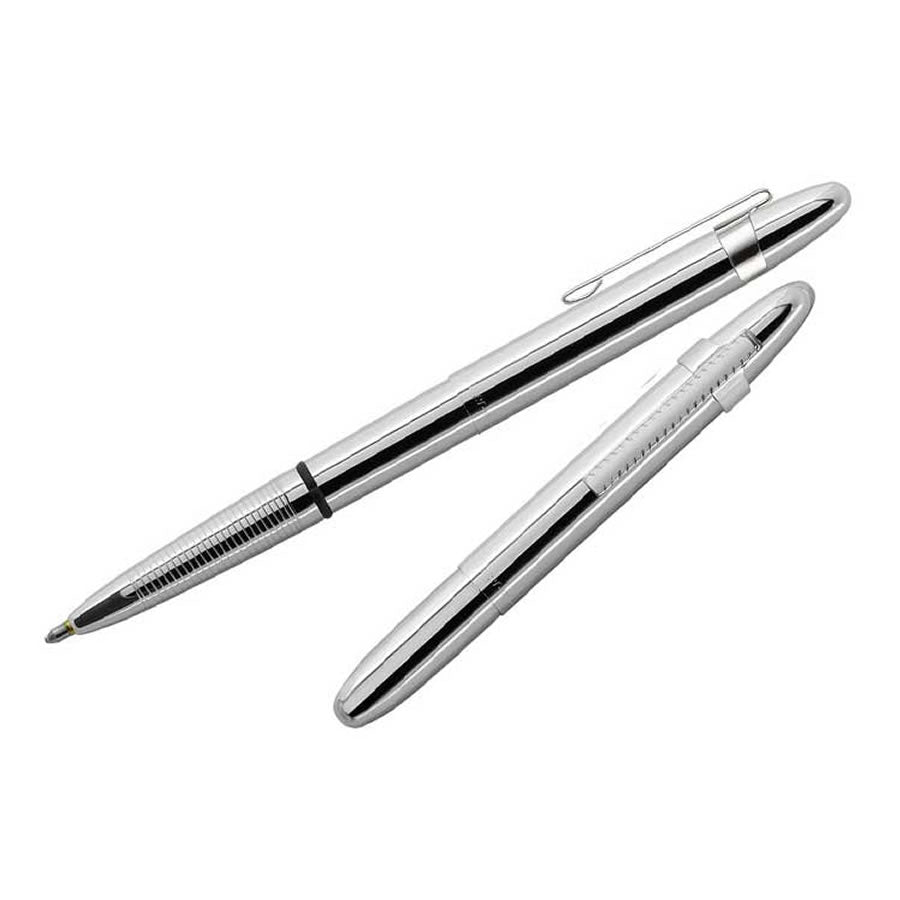 Fisher Space - Chrome X- Mark Bullet Pen
