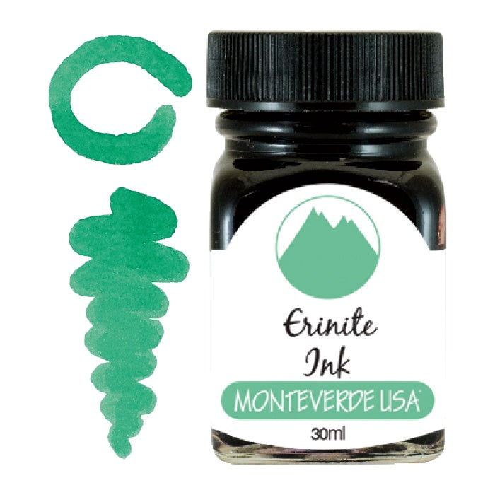 Monteverde Gemstone Bottled Fountain Pen Ink 30 ml - Erinite