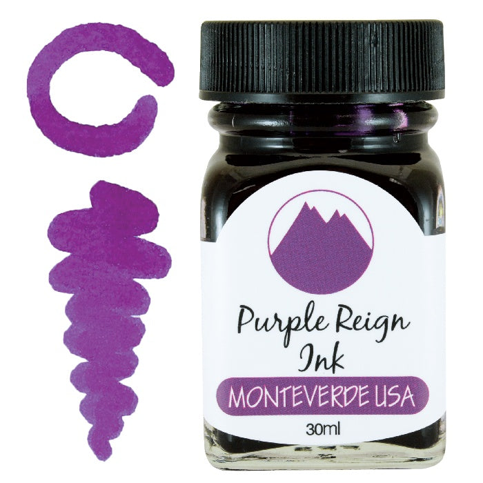 Monteverde Bottled Fountain Pen Ink 30 ml - Purple Reign