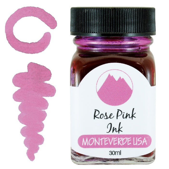 Monteverde Bottled Fountain Pen Ink 30 ml - Rose Pink