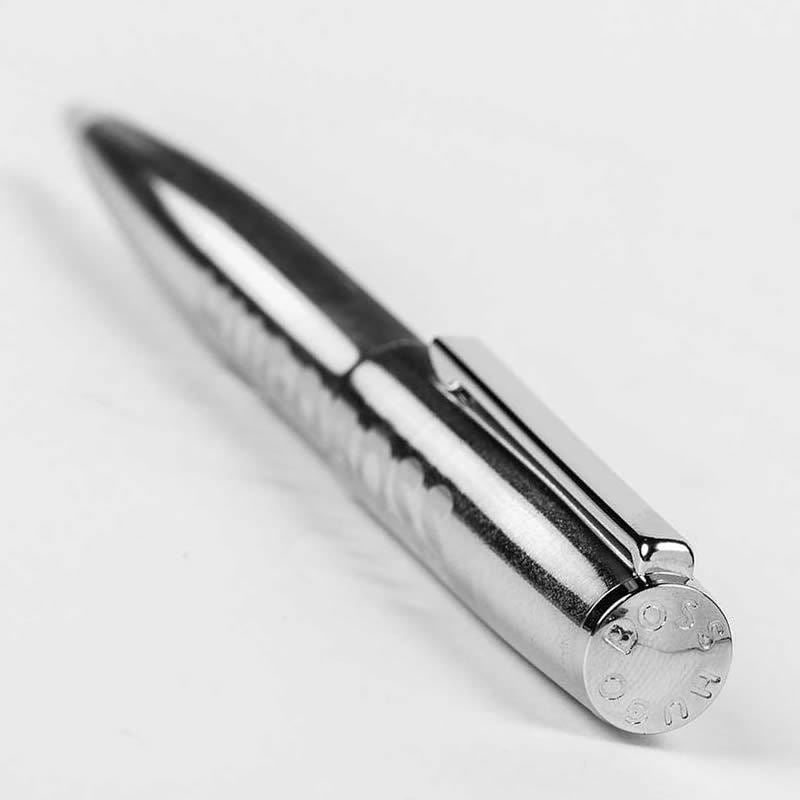 Hugo Boss Label Chrome Ballpoint Pen