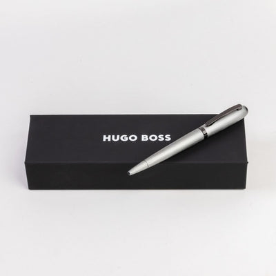 Hugo Boss Contour Brushed Chrome Ballpoint Pen