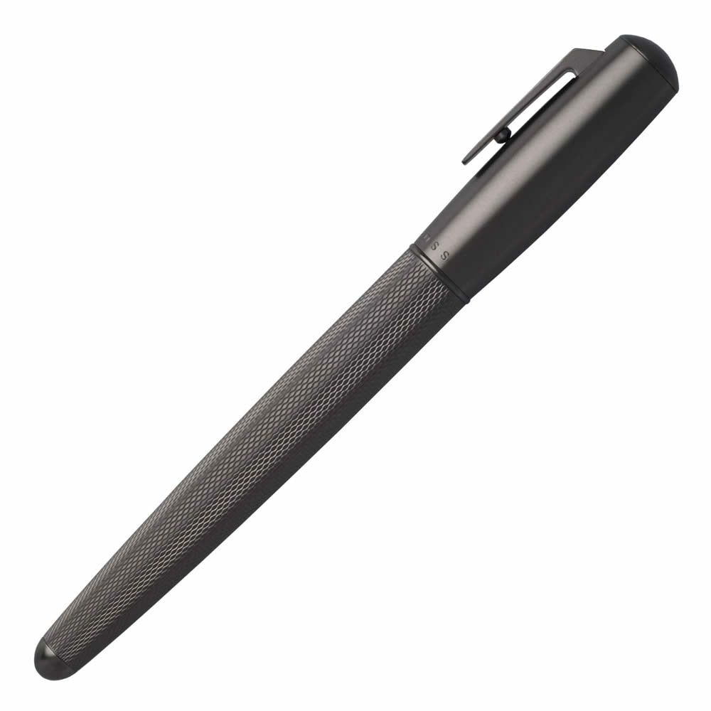 Hugo Boss Pure Matte Dark Chrome Rollerball Pen