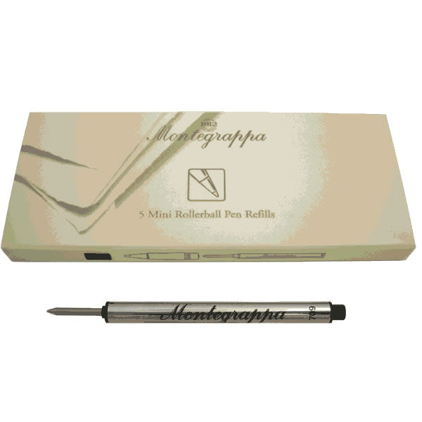 Montegrappa - 5 Pack Blue Rollerball Refill