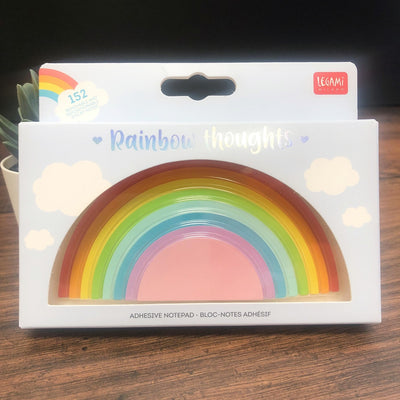 Legami Rainbow Thoughts Adhesive Notepad
