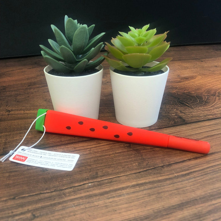 Penna Gel Watermelon - Inchiostro Nero, Punta 0.5 Mm, Confezione Da 2