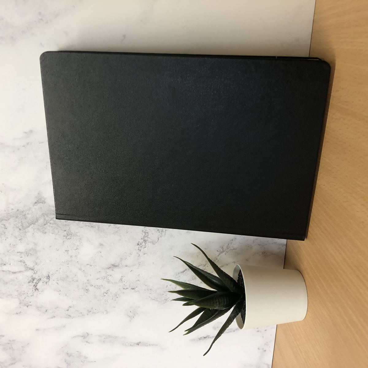 Printed Duro A5 Notebook in Black - Company, Corporate Notebooks