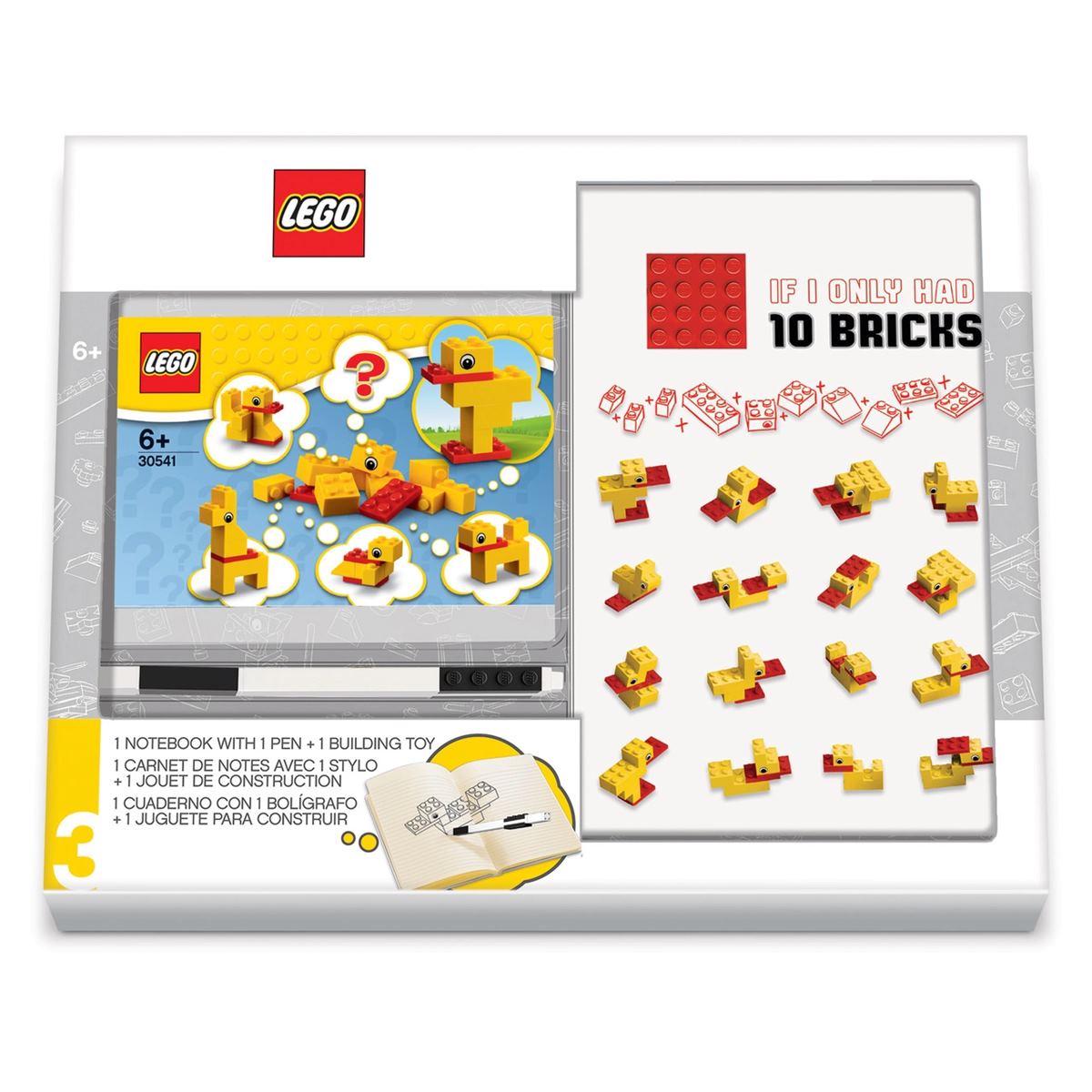 Lego 2.0 Duck Build Recruitment Bag Stationery Set