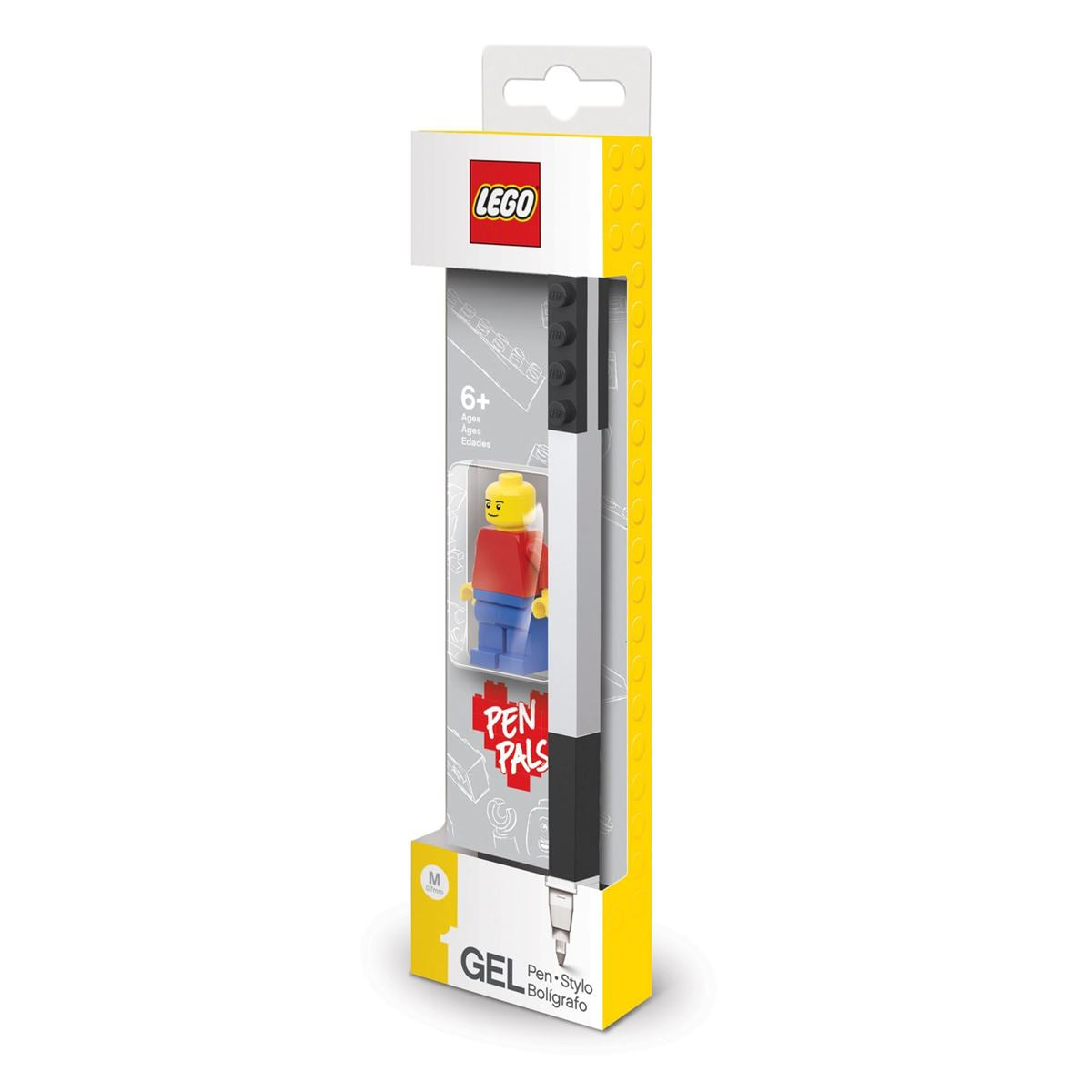 Lego 2.0 Black Gel Pen With Minifigure