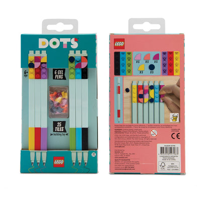 Lego Dots Gel Pens - Pack of 6