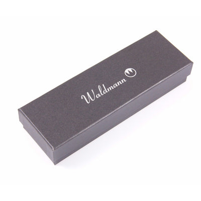 Waldmann Leather Double Pen Case with Zipper