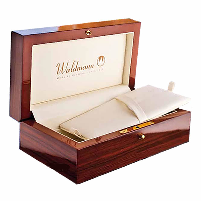 Waldmann Wooden Luxury Pen Case For 1-2 Pens