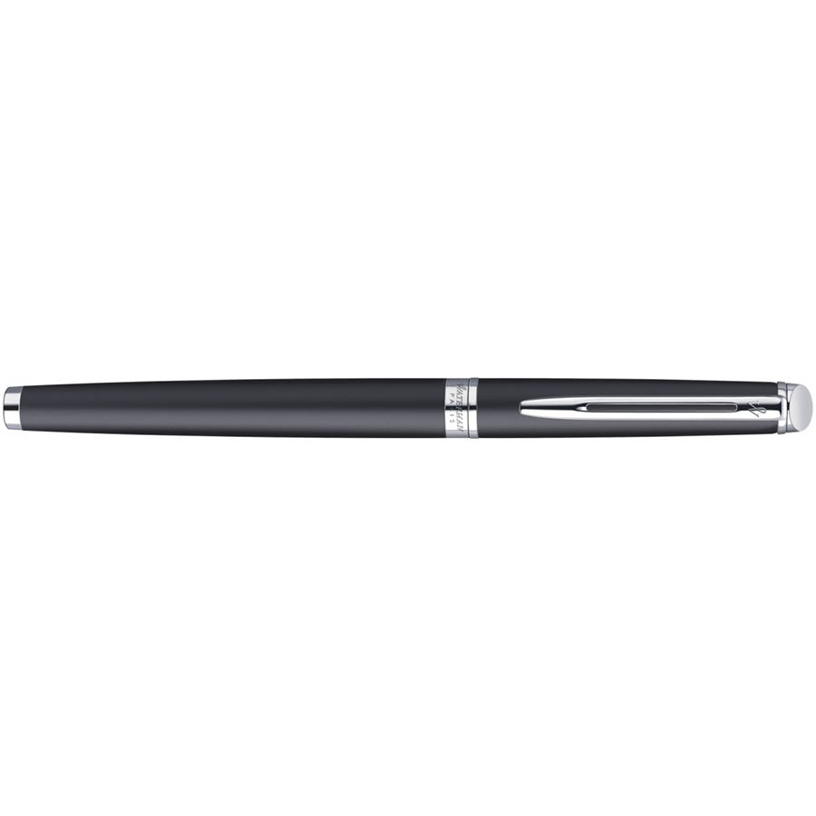 Waterman Hemisphere Rollerball Pen - Matt Black Chrome Trim