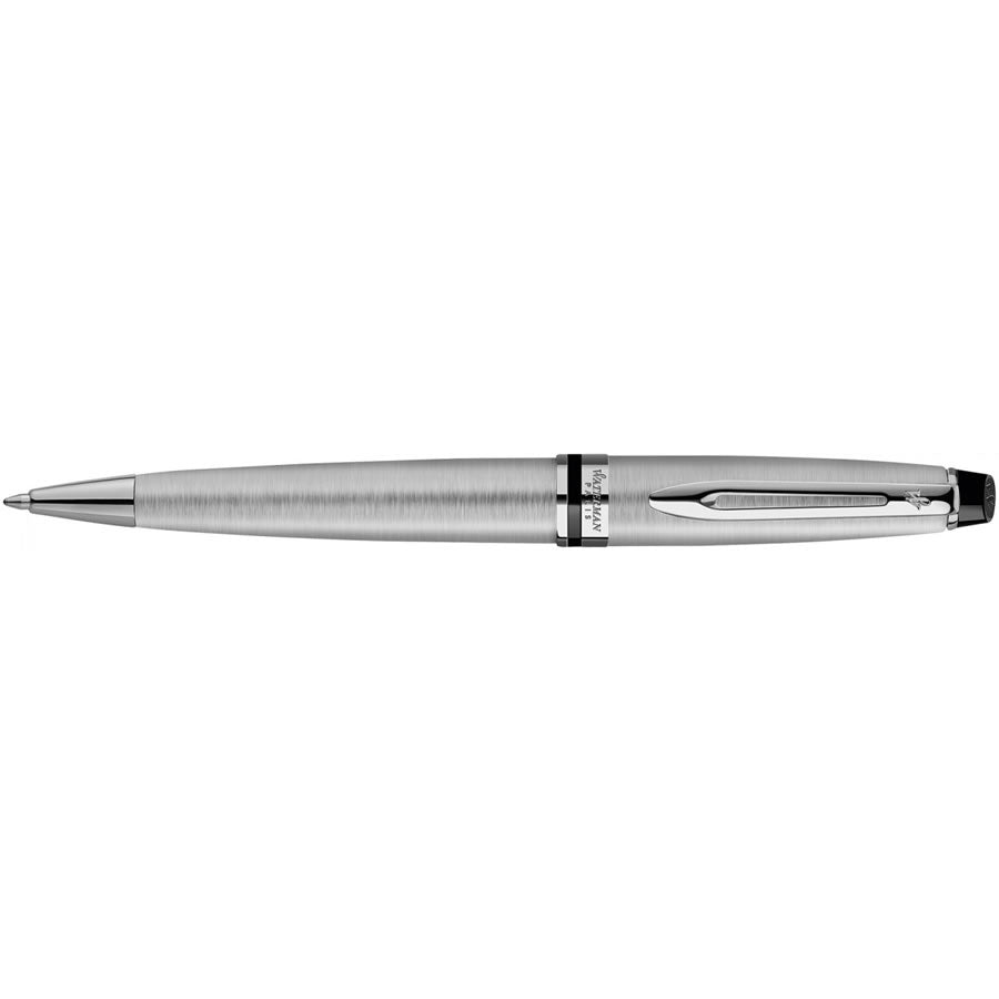 Waterman Expert Stainless Steel Chrome Trim Ballpoint Pen